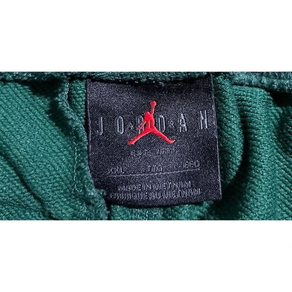Jordan Sweatpants Men's Green Athletic Joggers